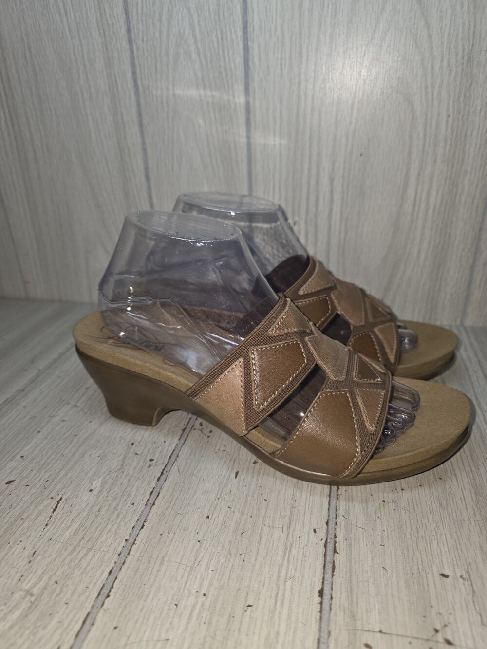 Umberto Raffini Sandals Size 9.5 Brown Leather Comfort Shoes Summer Vacation